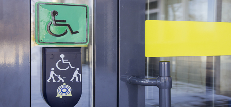 automatic handicap door opener in West Hollywood